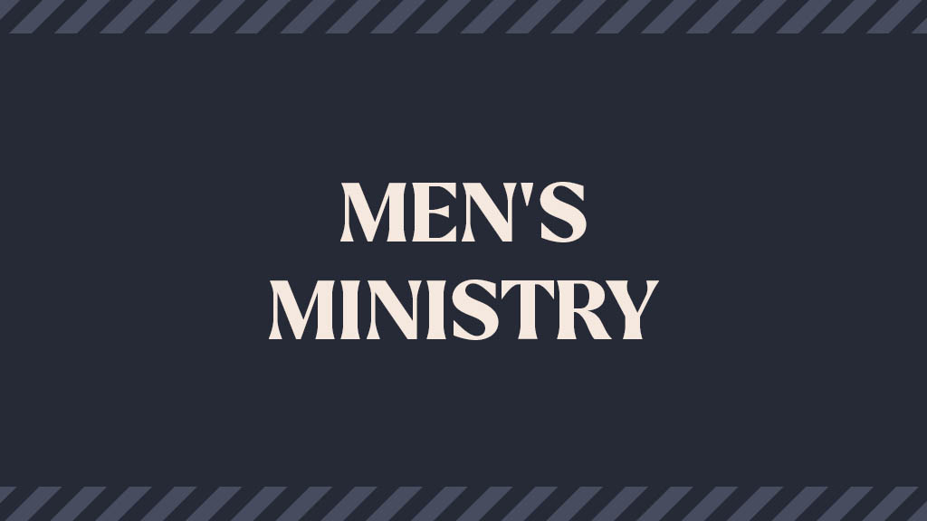 Men's Ministry graphic